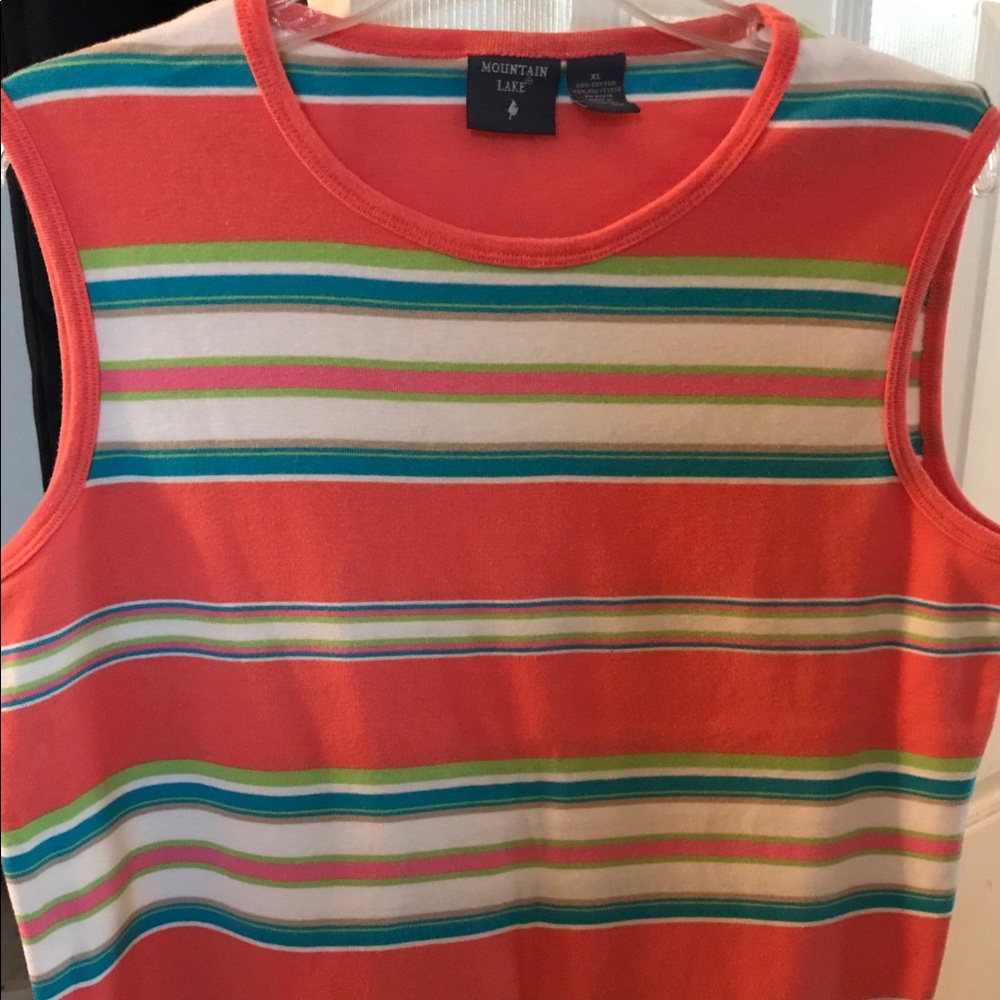 Pretty Sleeveless Spring Top
